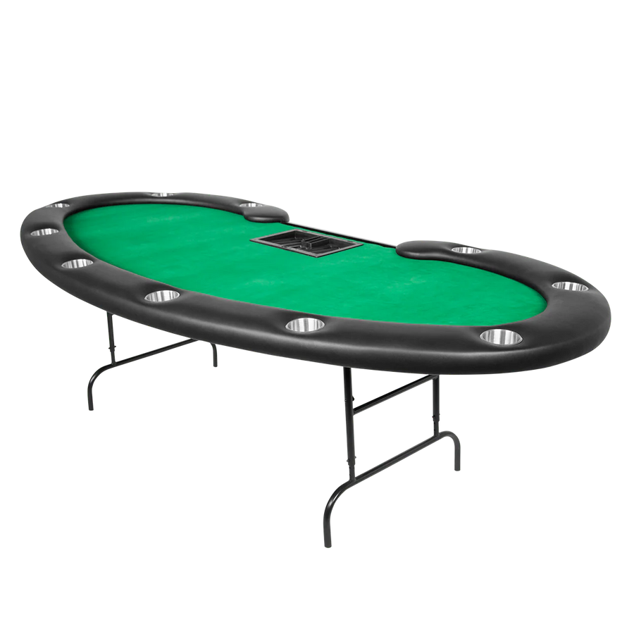 Presto, Oval Folding-leg Table, 10-person - Green