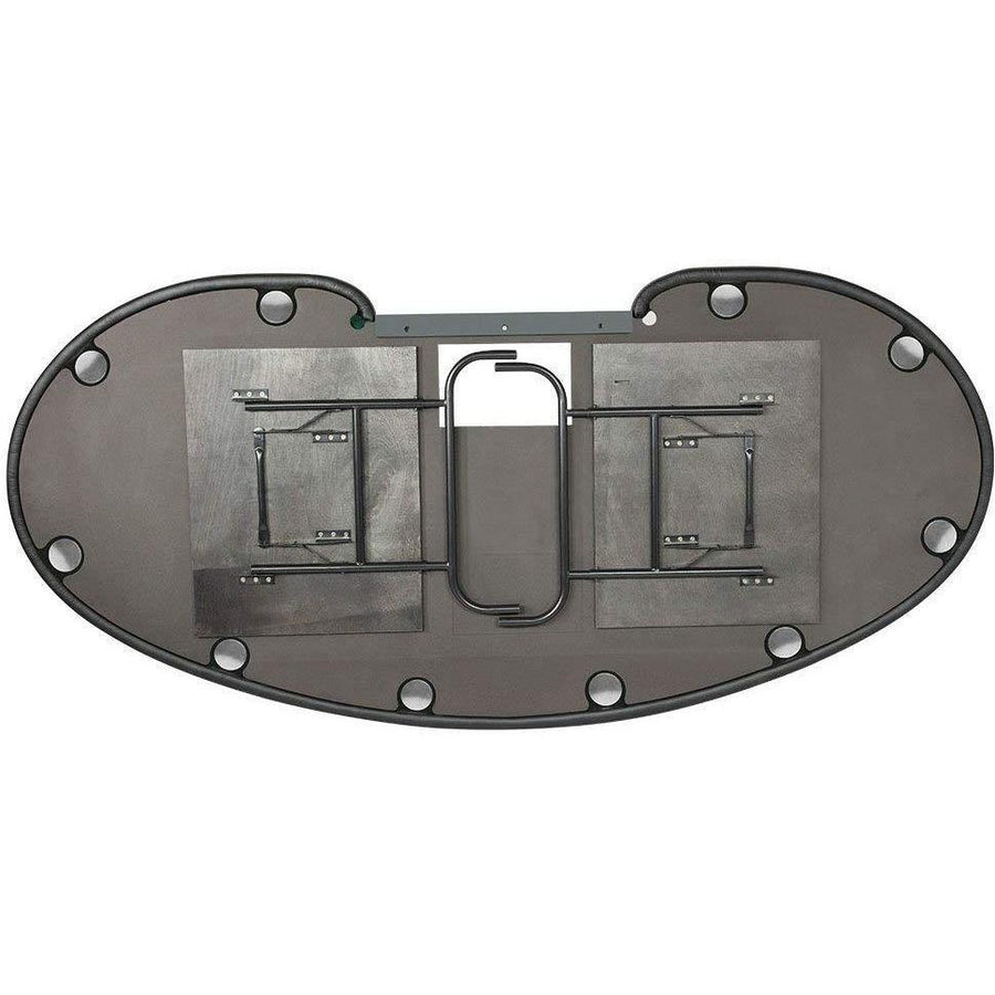 Presto, Oval Folding-leg Table, 10-person - Green