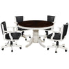 Poker Dining Table Valetta, Round, 8-person, 48"