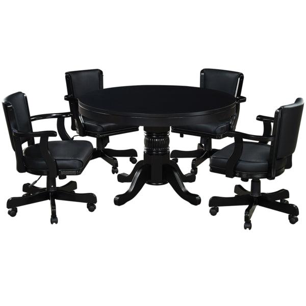 Poker Dining Table Valetta, Round, 8-person, 48"