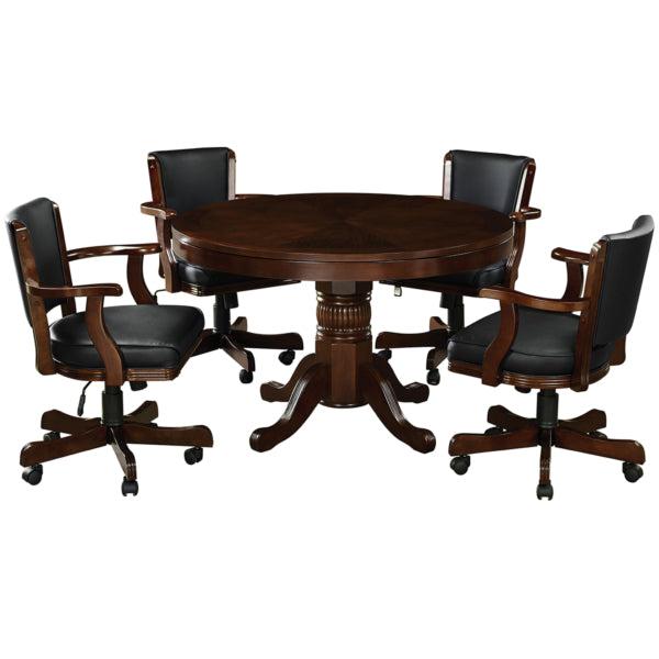 Poker Dining Table Valetta, Round, 8-person, 48"