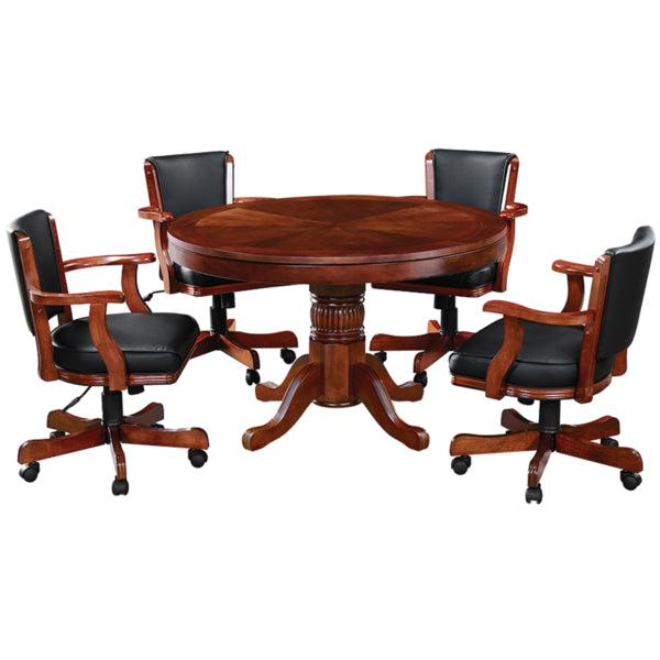 Poker Dining Table Valetta, Round, 8-person, 48"