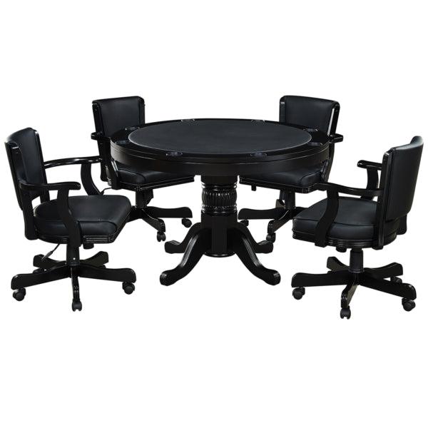 Poker Dining Table Valetta, Round, 8-person, 48"