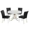 Poker Dining Table Valetta, Round, 8-person, 48"