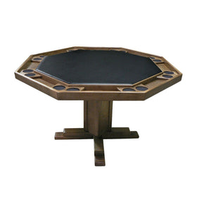 Poker Dining Table Oakerton, Octagonal, 57", 8-person, Oak - Ranch Oak