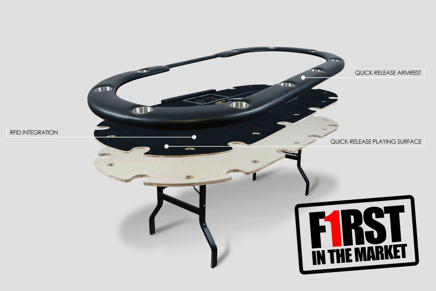 Rifter Pro Oval AMERICANA POKER TABLES
