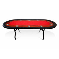 Thumbnail for River, Red AMERICANA POKER TABLES