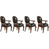 Set of Four (4) or Six (6) Niagara Club Chairs by Howard Miller
