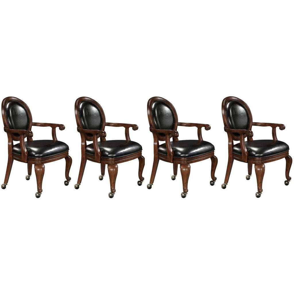 Set of Four (4) or Six (6) Niagara Club Chairs by Howard Miller