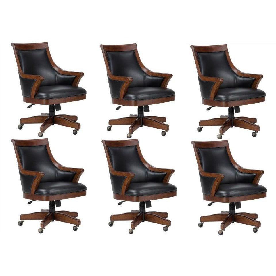 Set of Six (6) or Eight (8) Bonavista Cushioned Chairs by Howard Miller