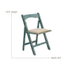 Poker Chair Sahara, Folding - Ocean Blue