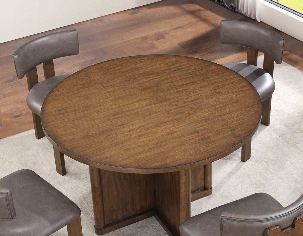Poker Dining Table Oxford, Round, 50'', 6-person