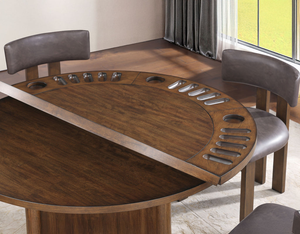 Poker Dining Table Oxford, Round, 50'', 6-person