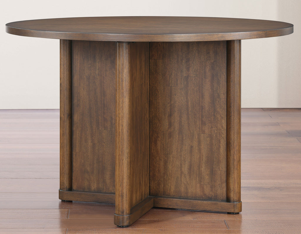 Poker Dining Table Oxford, Round, 50'', 6-person