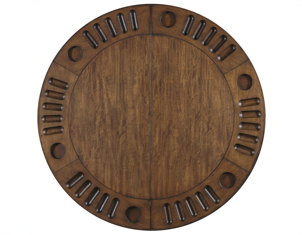 Poker Dining Table Oxford, Round, 50'', 6-person