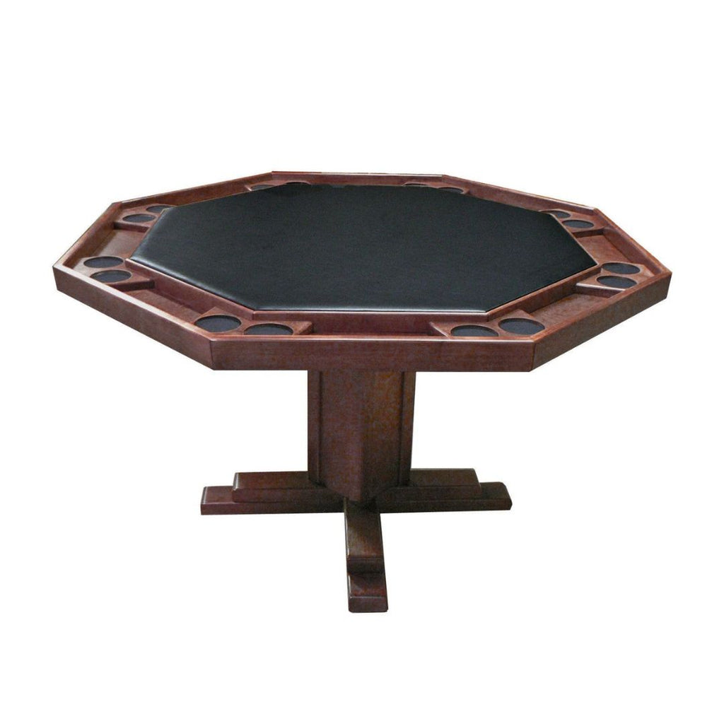 Poker Dining Table Mapleton, Octagonal, 57", 8-person, Maple - Mahogany